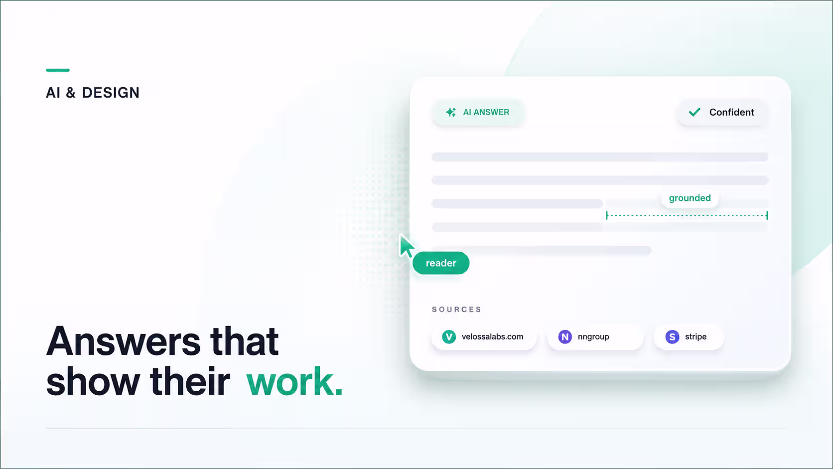Explainable AI UX: patterns for "why am I seeing this?"