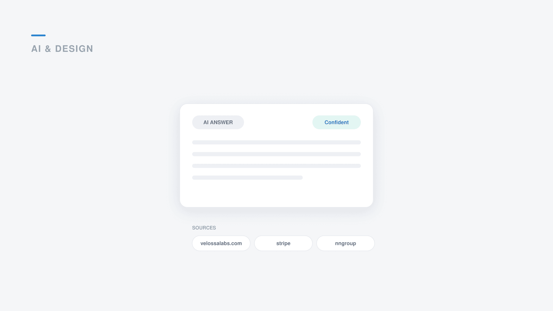 Explainable AI UX: patterns for "why am I seeing this?"