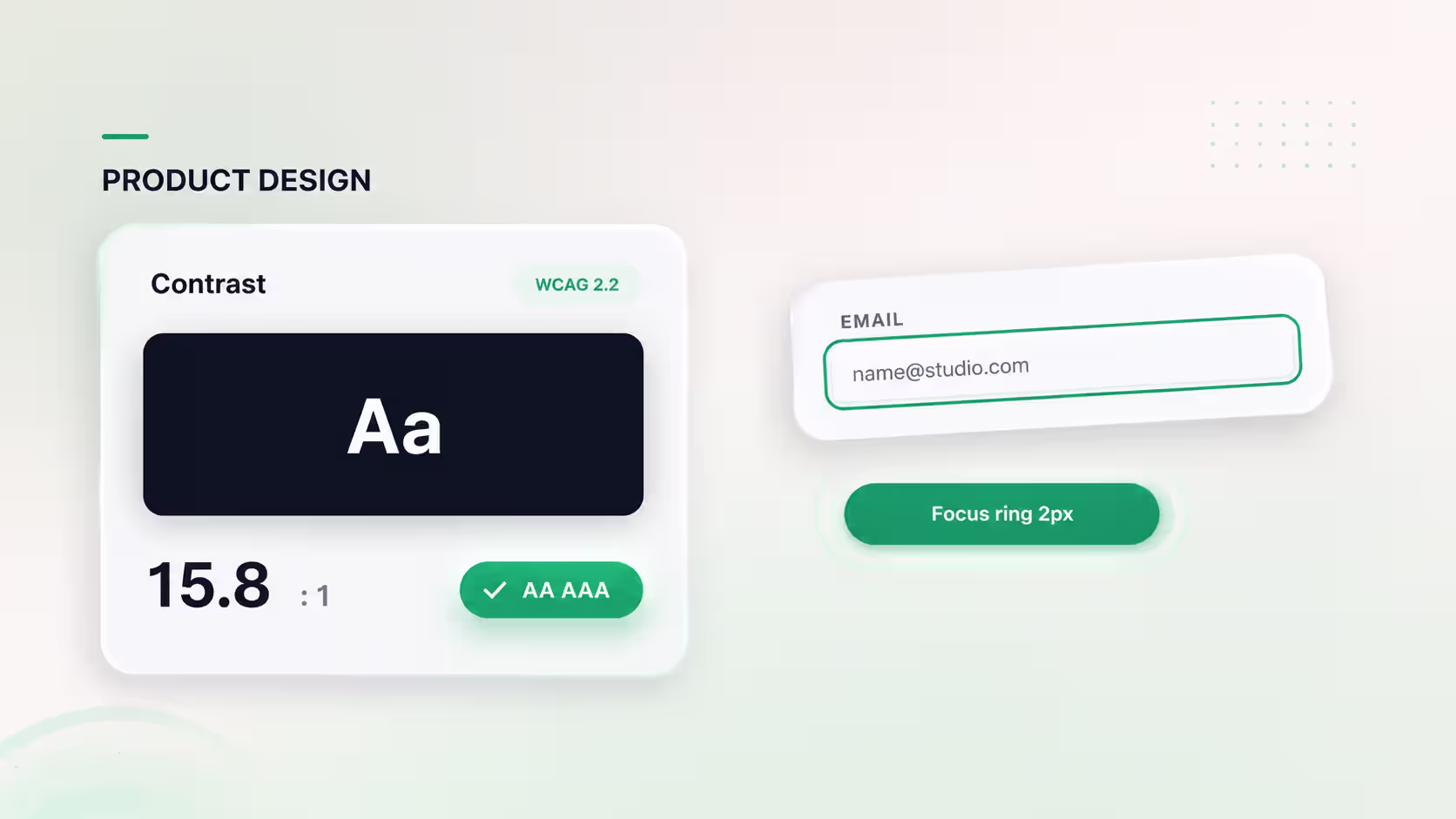 Accessibility to WCAG 2.2 AA without slowing your team down
